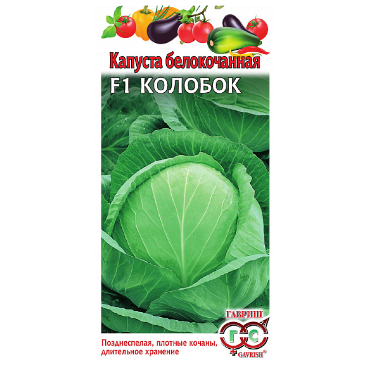 Капуста Колобок белокочанная F1 Капуста Колобок белокочанная F1