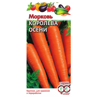 Морковь Королева осени