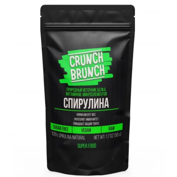 Спирулина в таблетках (CRUNCH-BRUNCH) Спирулина в таблетках (CRUNCH-BRUNCH)