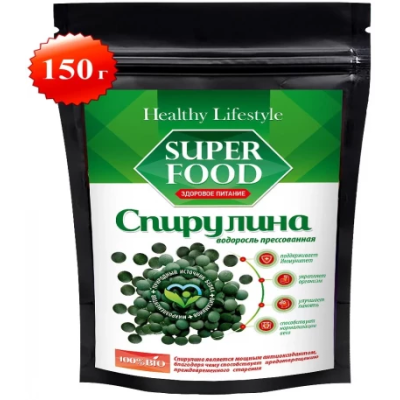 Спирулина водоросль в таблетках (Healthy Lifestyle)