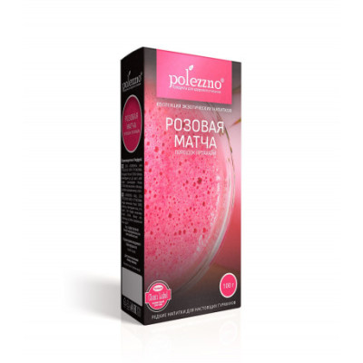 Розовая матча порошок питахайи 100 г (Polezzno)