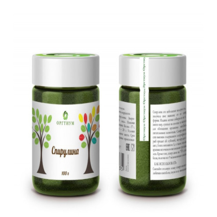 Спирулина БИО порошок 100 г (Оргтиум) Спирулина БИО порошок 100 г (Оргтиум)