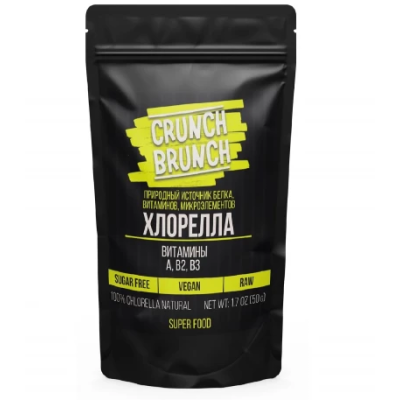 Хлорелла в таблетках 50 г (CRUNCH-BRUNCH)