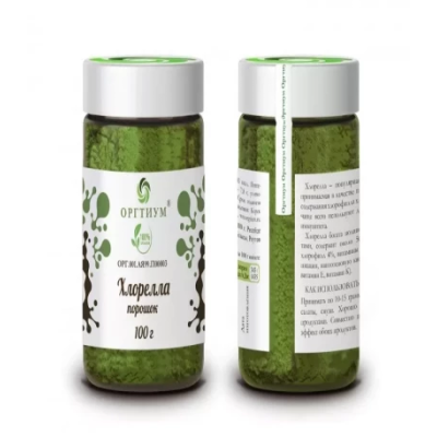 Хлорелла БИО порошок 100 г (Оргтиум)