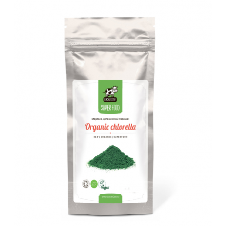 Хлорелла порошок (CacaoCow) Хлорелла порошок (CacaoCow)