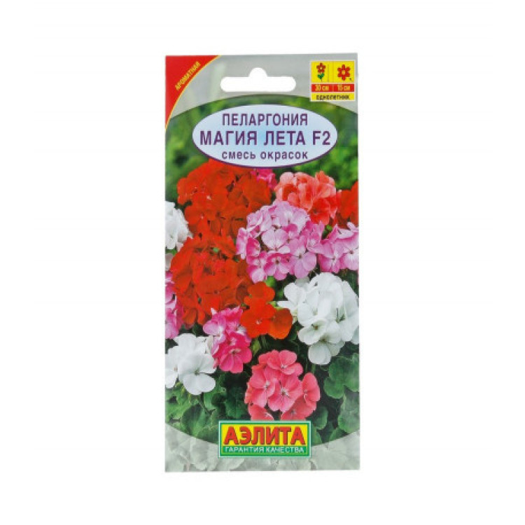 Пеларгония Магия Лета смесь окрасок F2 Пеларгония Магия Лета смесь окрасок F2