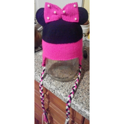 Шапочка Минни для ваших крошек