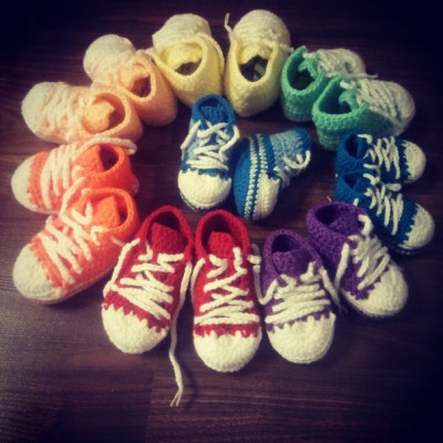 Носки-кеды пинетки