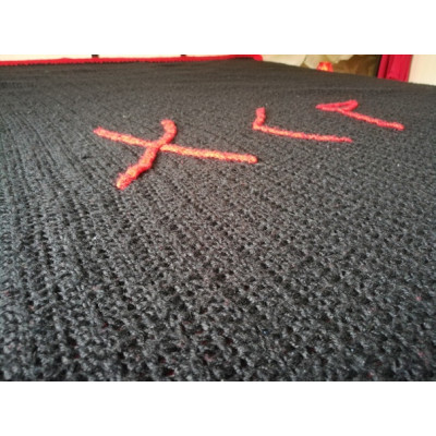 Плед с рунами Пламя любви