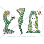 Раскраска для взрослых в авторской технике. Комплект Раскраска для взрослых в авторской технике. Комплект