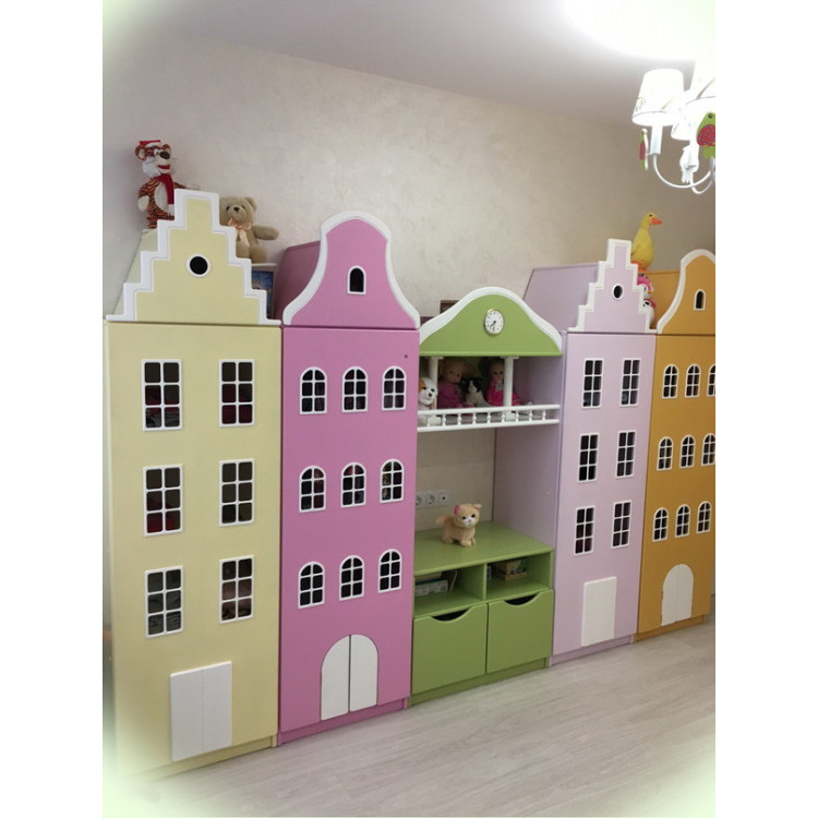 Проект Голландские домики-шкафчики №3 Проект Голландские домики-шкафчики №3