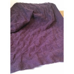 Плед Ежевичные ромбы Плед Ежевичные ромбы