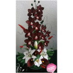 Мастер класс по изготовлению орхидеи дракула из фоамирана Мастер класс по изготовлению орхидеи дракула из фоамирана