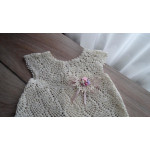 Платье для девочки ��рючком Платье для девочки ��рючком