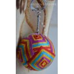 Темари Геометрический орнамент Материал: нити мулине. Диаметр 5см. Темари Геометрический орнамент Материал: нити мулине. Диаметр 5см.