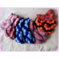 Сапожки вязаные