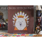 Медвевождь 2 - схема для вышивки крестом Медвевождь 2 - схема для вышивки крестом