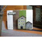 Деревянный короб Домики Деревянный короб Домики