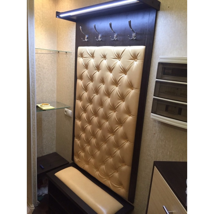 Панель в прихожую в каретной стяжке Панель в прихожую в каретной стяжке