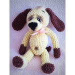Вязаная собачка Вязаная собачка