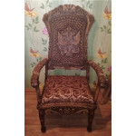 Дубовое кресло-трон. Дубовое кресло-трон.