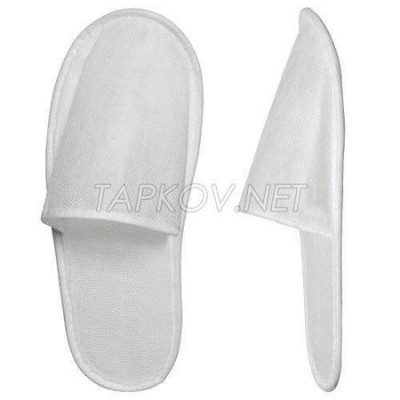 Одноразовые тапочки с закрытым мысом