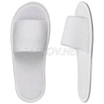 Белые тапочки на жесткой подошве Белые тапочки на жесткой подошве