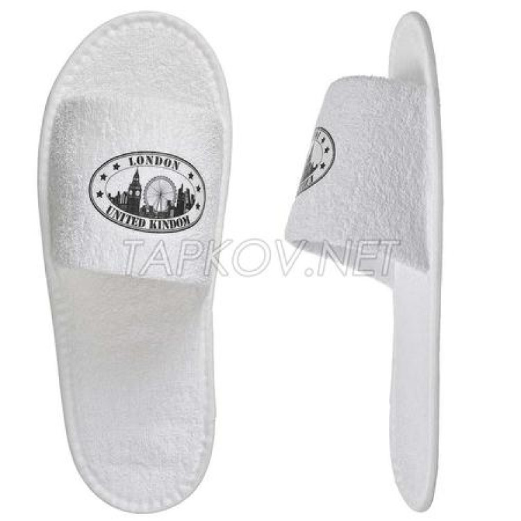 Тапочки с логотипом Тапочки с логотипом